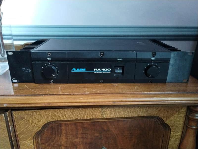Alesis RA-100 amplifier in very good condition - 1980's image 1
