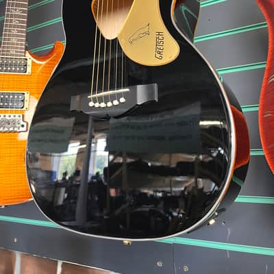 Gretsch G5021E Penguin Black 2022 Parlor Electro-Acoustic Guitar image 5