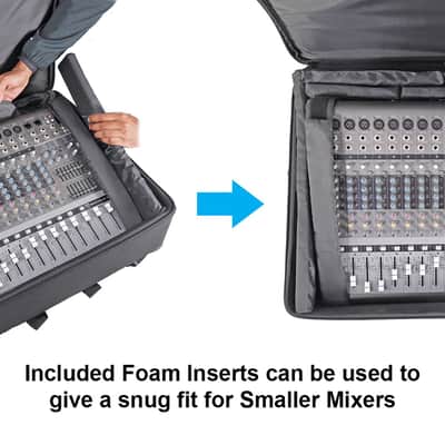 Rockville RPM1470 14 Channel 6000w Powered Mixer w/USB, Effects+Padded Mixer Bag image 8