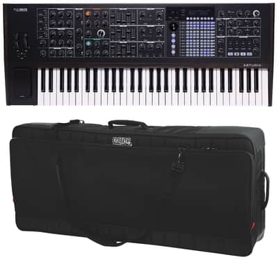 Arturia PolyBrute Noir Edition Polyphonic Analog Synthesizer CARRY BAG KIT