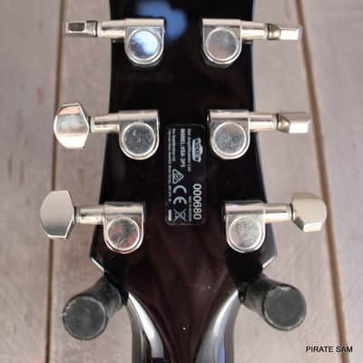 Vox VGA-3PS Giulietta Custom Art Guitar Acoustic Archtop with Built-In Electronics " Web of Deception " w/gig bag image 12