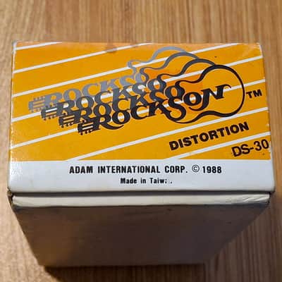 Rockson : Distortion effect pedal, 1990s-2000s, with box! image 9