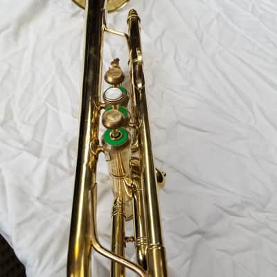 Couesnon Raw Brass Bb Trumpet Circa 1970's with original case & mouthpiece image 15
