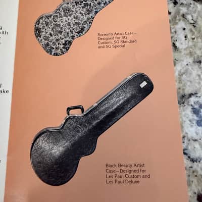 Gibson Look Ahead To Gibson Brochure 70s Howard Roberts gospel L6-S Les Paul signature Guitar & Bass image 4