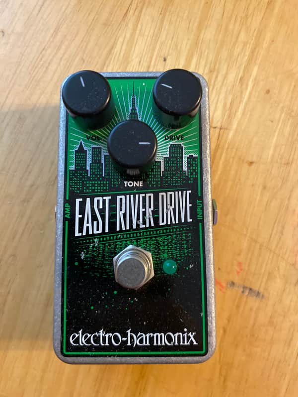 Electro-Harmonix East River Drive Classic Overdrive 2013 - Present - Green image 1