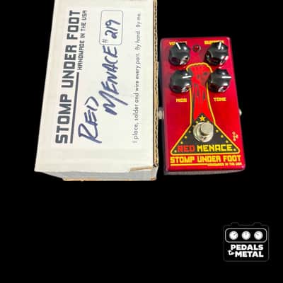 Stomp Under Foot Red Menace Fuzz -x19199 image 1