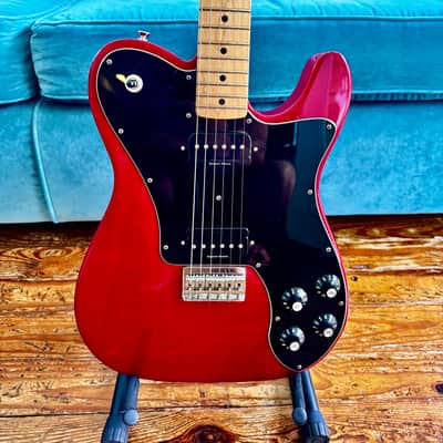 Fender Telecaster Deluxe 2012 Cherry Red/Black Bild 2