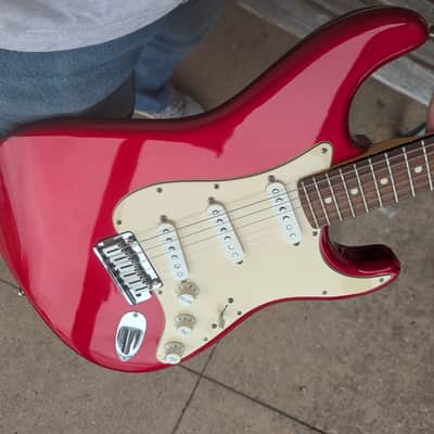 Fender Stratocaster 50th anniversary 2004 - Chrome Red image 1