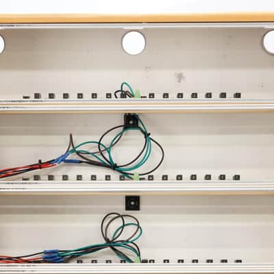 Custom 15U 104HP Wooden Eurorack Case w/ Synth Rotek Super Power Modules #52894 image 3