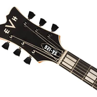EVH SA-126 Special Semi-Hollow Guitar - Stealth Black image 4