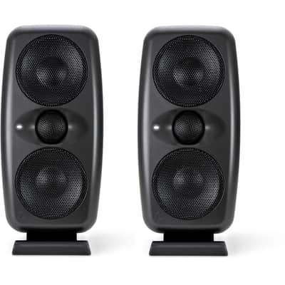 IK Multimedia iLoud MTM MKII Studio Monitor, Black, Pair image 1
