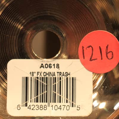 Zildjian FX Oriental China Trash 18" Cymbal - Demo! image 7