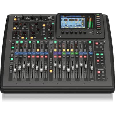 Behringer X32 COMPACT 16 x 8 Digital Mixing Console Bundle with Behringer S32 Digital I/O Stage Box image 3