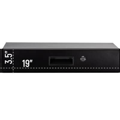 Elite Core 2 Space Shallow Rack Drawer with Lock & Keys For ATA Rack Road Cases image 3