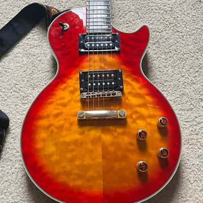 Epiphone Prophecy Les Paul Custom EX Plus with FRX Floyd Rose and