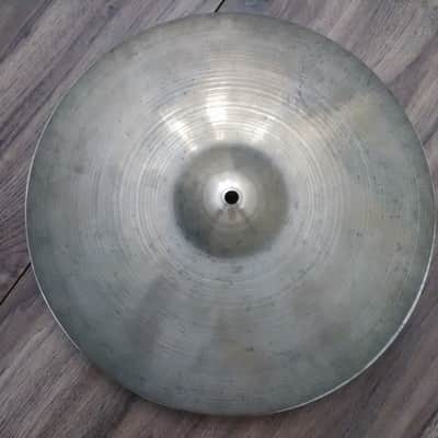 Zildjian Avedis 14" Trans Stamp T3  Hi Hat pair - early 1950's - THIN 650/689 g image 12