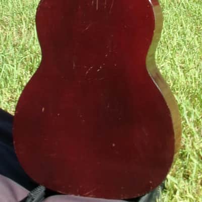 CIRCA 1963 Yamaha Nippon Gakki Dynamic Guitar No.10 Red Label image 7