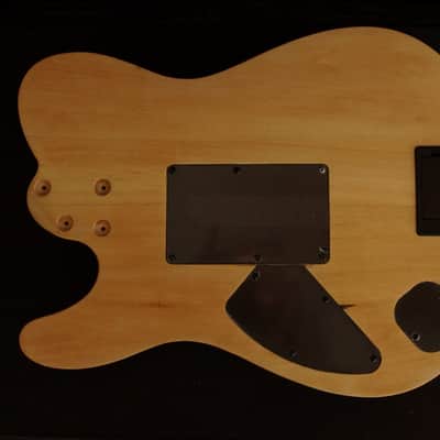Custom Ibanez body routed for AANJ Wizard neck, and Original Edge tremolo image 8