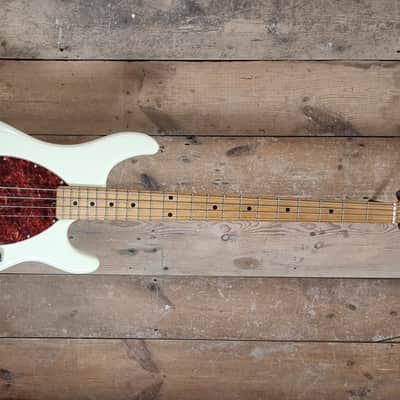 Ernie Ball Music Man Sterling 4 H with Maple Fretboard 2000 - 2018 - White image 2