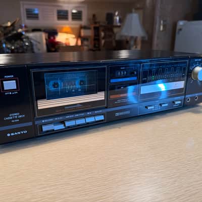 Vtg Sanyo RD S29 Stereo Cassette Tape Deck Dolby Full Fresh Servicing Works Nice image 3