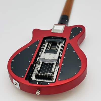 Ciari Travel Guitars Ascender Standard 2026 HH Rampart Red 2nd with Free Backpack! image 6