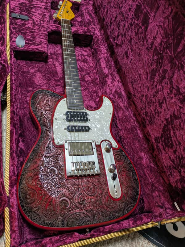 Dean Zelinsky Dellatera Engraved Red Wine Paisley, 2017 - Red Wine image 1