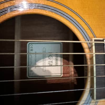 Yamaha FG TA 2020s - Blonde image 2