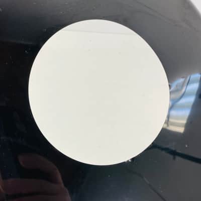 22" Yamaha Bass Drum Skin | Black Drum Head With Port Hole #1934 image 4