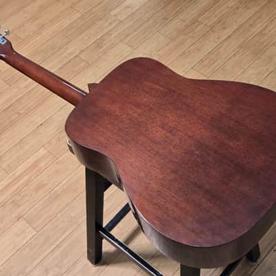 Vintage 1968/1969 Yamaha FG-180 Dreadnought Acoustic Guitar (Red Label / Nippon Gakki) image 10