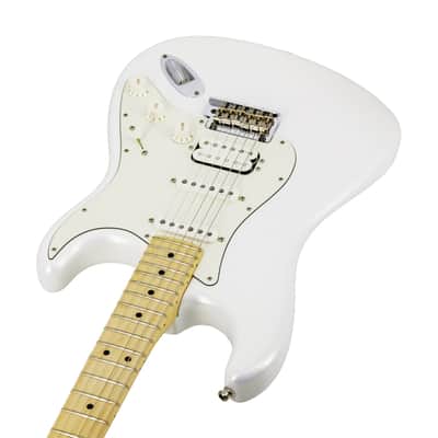 Fender Juanes Stratocaster Electric Guitar, Maple FB, Luna White, JL23XXXX image 2