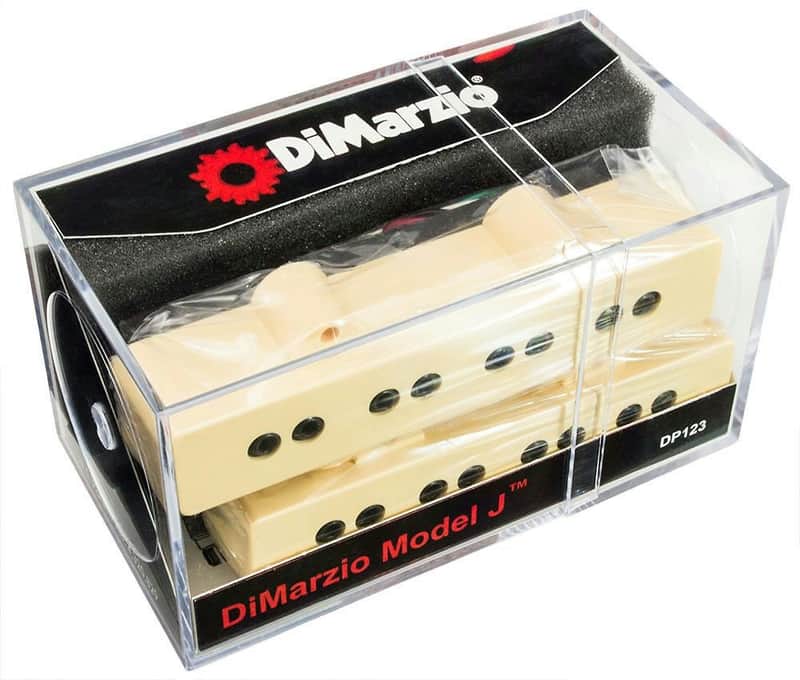 DiMarzio DP123CR Model J Neck & Bridge Set image 1