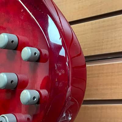 Ibanez BTB400QM-TR Standard - Transparent Red image 7