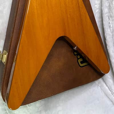 NEW! Gibson '70s Flying V - Antique Natural - Only 6.9 lbs - Original Case - Authorized Dealer - G07360 image 8