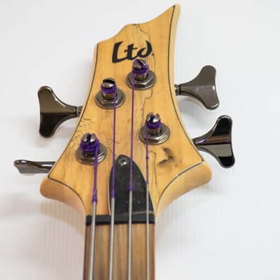 ESP LTD B-204SM Fretless 2019 - Present - Natural Satin image 7