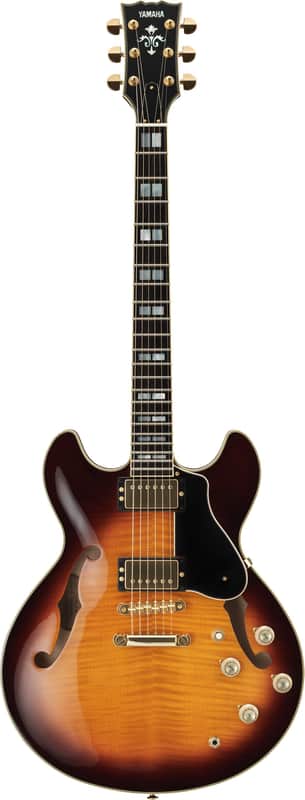 Yamaha SA2200 Hollow Body Electric Guitar - Brown Burst - Made in Japan - 2025 image 1
