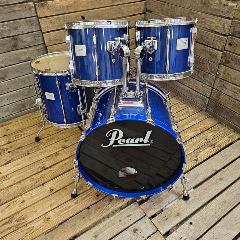 Drum Kit Pearl CZX Studio Birch, Sheer Blue USED! RKCZX270825 image 1