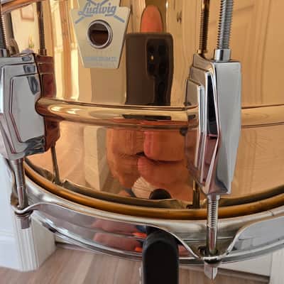 RARE ! Ludwig Bronze 75th Anniversary/ Detailed Video attached - Bronze image 2