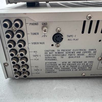 JVC A-X50 Stereo Amplifier Integrated Receiver & JVC T-X30 Tuner Tested Working image 9