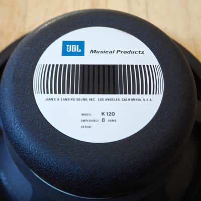 JBL K120 Vintage Guitar or Bass Amplifier 12