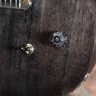 PRS SE CE 24 Standard Stoptail Satin Electric Guitar - Charcoal with Gig Bag image 13