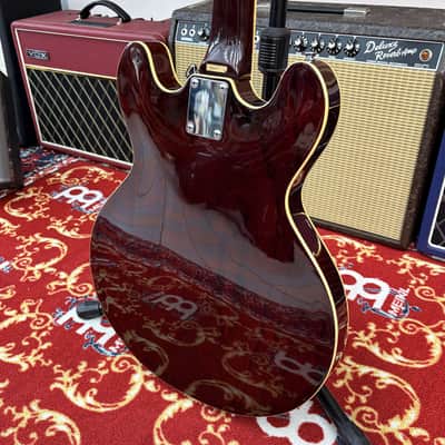 MAISON SA-610 Chitarra Semi-Acustica Transparent Cherry image 8
