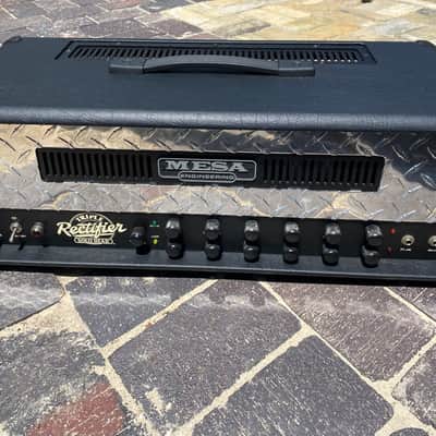 Mesa Boogie Triple Rectifier Solo Head Rev G 2-Channel 150-Watt High Gain Guitar Amp Head NOS 6L6 STR 420 tubes Road Case image 1