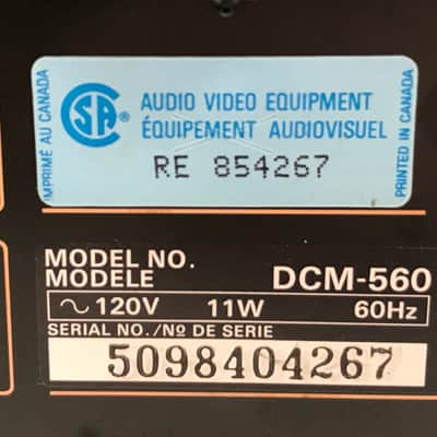 Denon CD Auto Changer DCM-560 5 Disc Changer image 10