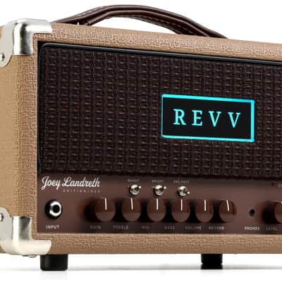 Revv D20 Joey Landreth Edition 20-watt Tube Amp Head - Joey Landreth Brown image 1