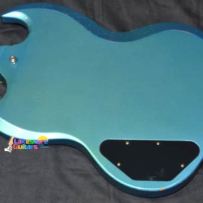 Gibson Custom Shop Murphy Lab '64 SG Standard Reissue Light Aged 2022 - Antique Pelham Blue image 3