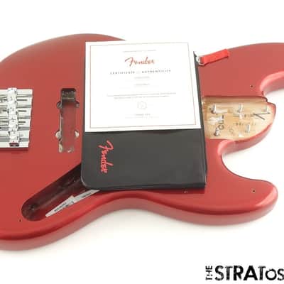Fender American Ultra II Jazz Bass V 5 String, BODY & HARDWARE USA Sinister Red image 2