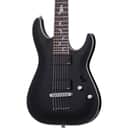 Schecter Damien Platinum-7 Electric Guitar Satin Black