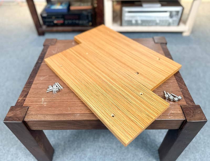Wood Side Panels for Akai GX-635D Reel to Reel – Flywood image 1