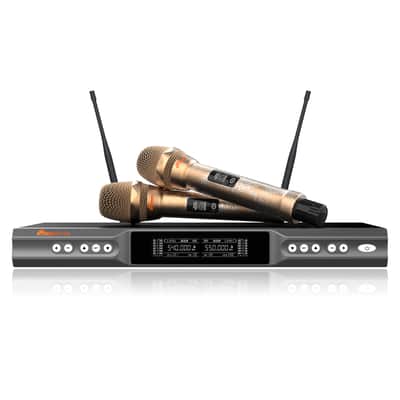 IDOLmain IP-6800 Mixing Amplifier And UHF-X2D Wireless Microphones Home Karaoke System image 7