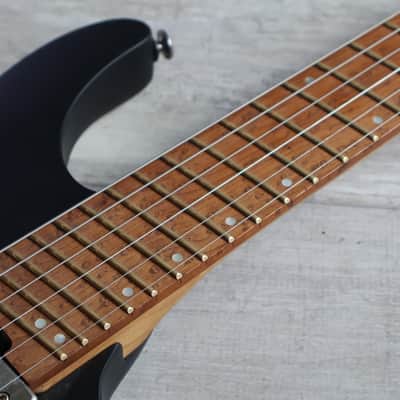 2022 Ibanez QX52 BKF Premium Headless (Black) image 6